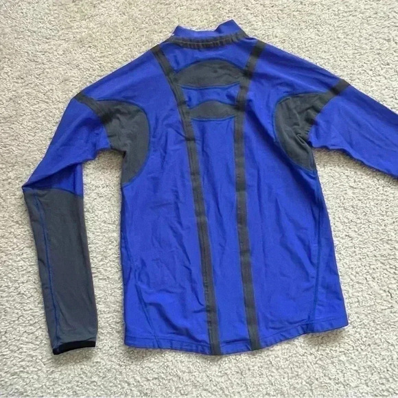 Swix Cross Country Ski Snow Shirt 1/4 Zip Purple Men’s Size Medium Active - Picture 15 of 16